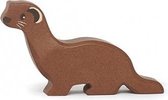 speelgoed bosdier wezel bruin 8x2x5 cm