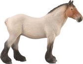 speelfiguur Nederlands trekpaard 18 cm ABS wit