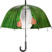 paraplu Kiekeboe 83 x 83,5 cm PP/staal groen
