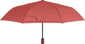 paraplu automatisch dames 98 cm microvezel rood