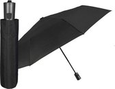paraplu Mini 53 x 96 cm microvezel/polyester zwart