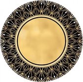 feestborden Glitz & Glam 26.7 cm 8 stuks