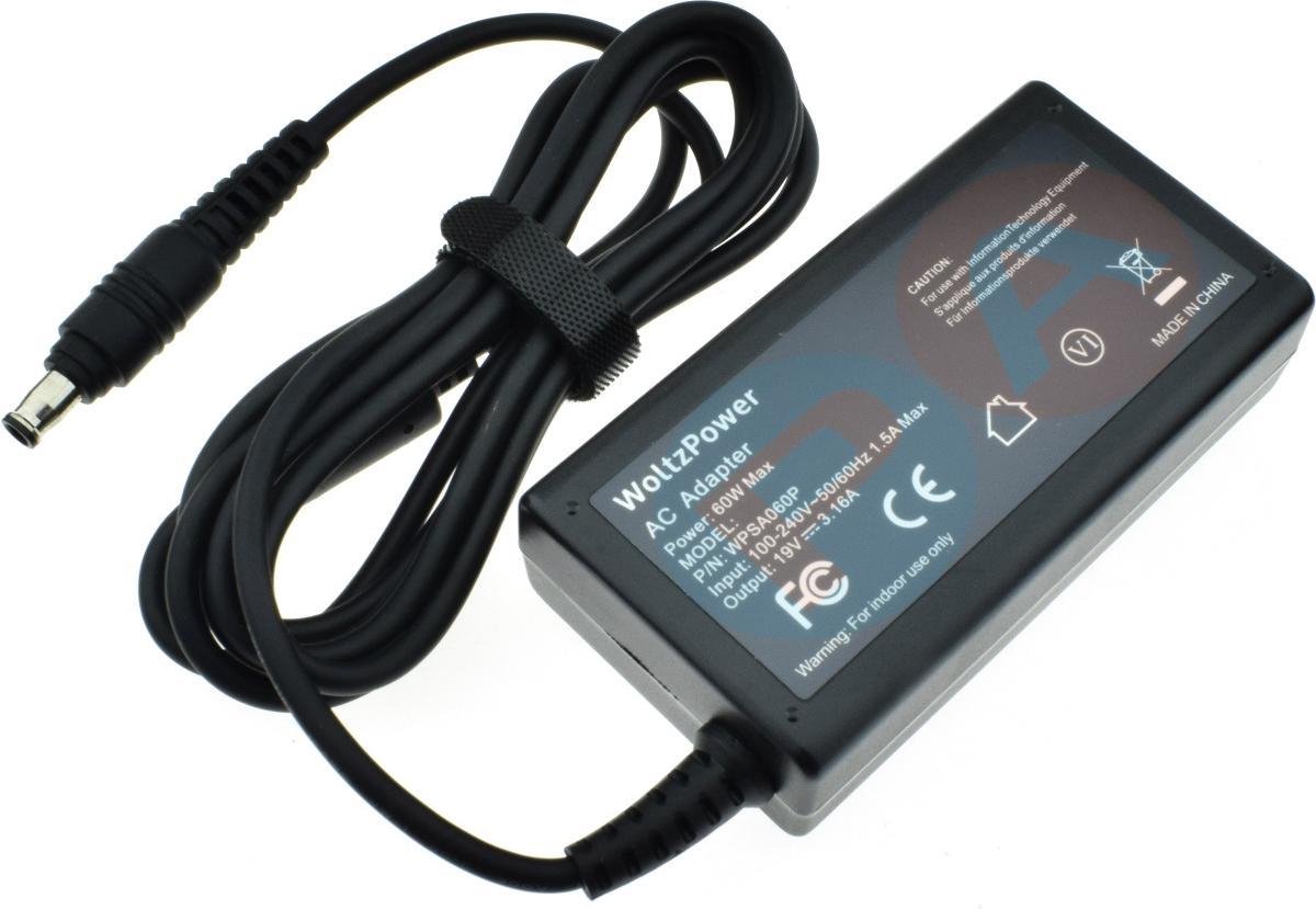 Adaptateur pour ordinateur portable pour Samsung 60W 19V 3.16A 5.5x3.0mm
