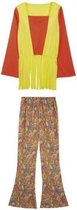 kostuum Hippie dames multicolor maat S