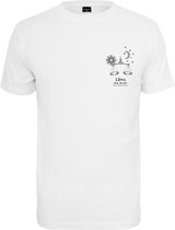 Urban Classics Heren Tshirt -XL- Astro Libra Wit
