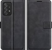 Cazy Samsung Galaxy A52 / A52s Hoesje - Portemonnee Book Case - TPU Kunstleer - Zwart