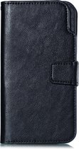 Hoesje geschikt voor Samsung Galaxy S21 - Bookcase - Pasjeshouder - Portemonnee - Luxe - Kunstleer - Zwart