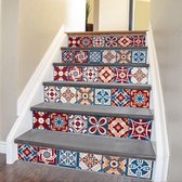 muursticker Westminster 15 x 15 cm PVC 24 stuks