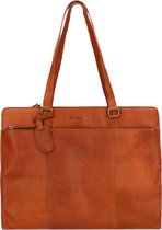 Dimagini Classics 15,6" Leather Businessbag cognac