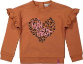 Koko Noko meisjes sweater Wild Rusty Brown