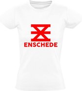 Enschede Dames t-shirt | fc twente | Wit