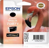 Originele inkt cartridge Epson T0871 Zwart (Gerececonditioneerd A+)
