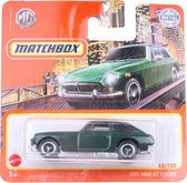 Mattel Auto 1971 Mgb Gt Coupe 1:64 Staal Donkergroen