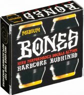 Bones Hardcore Bushings Medium 91a Black (set Of 2)