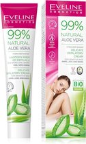 Eveline Cosmetics 99% Natural Aloe Vera Depilatory Cream For Arms, Legs and Bikini 125ml.