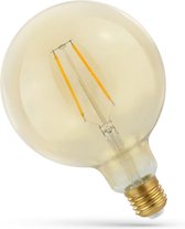 LED Filament lamp E27 - G125 - 5W vervangt 50W - 2500K extra warm wit licht - XL Globe