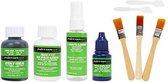 Reparatie Set Motorkit LG0220BK1B Zwart Leer