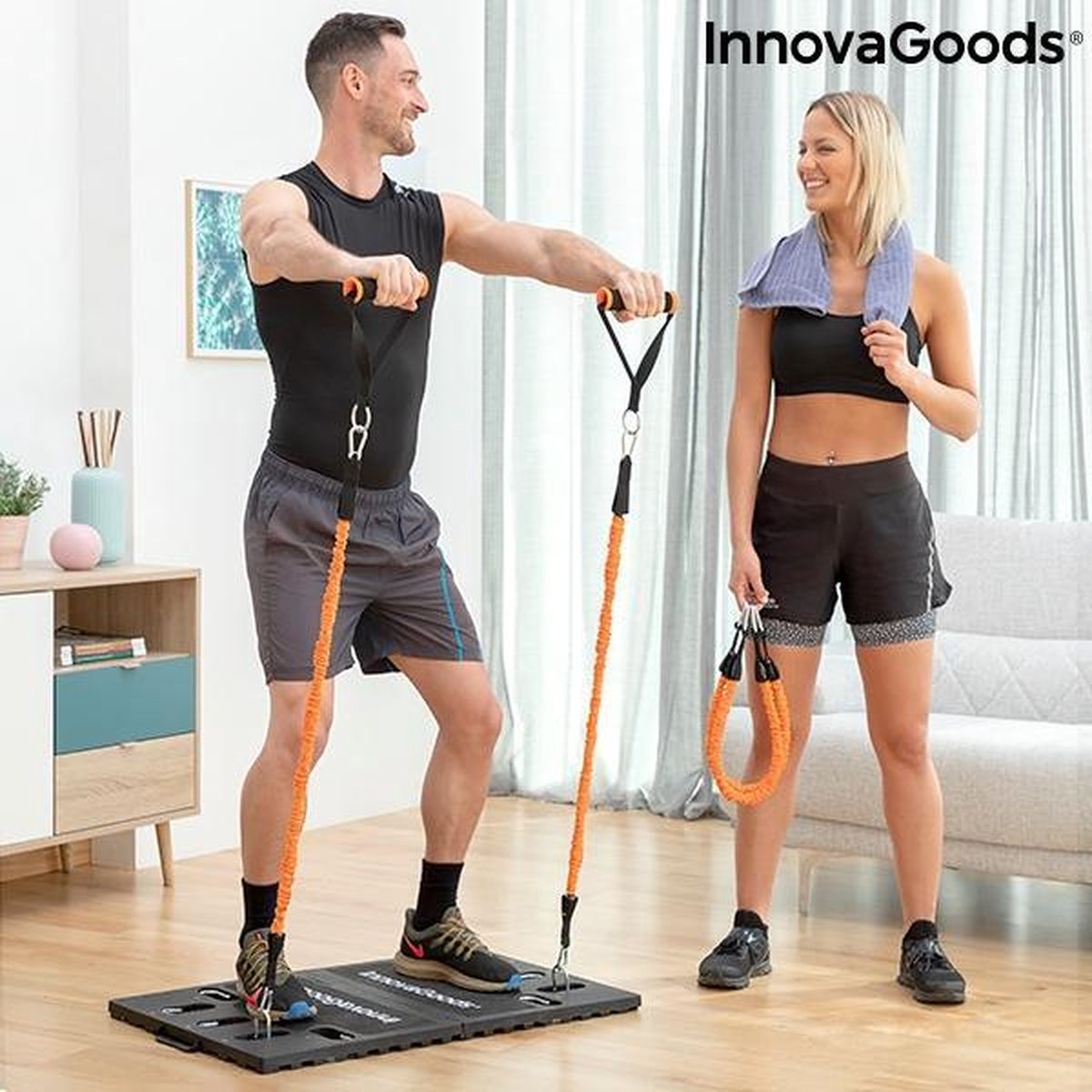 Patch Électrostimulateur Abdominal InnovaGoods - HOME FIT TRAINING