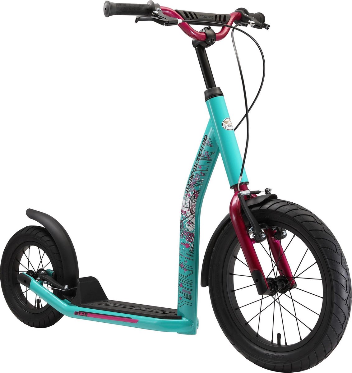 Bikestar Autoped New Gen Sport 16 Inch - 12 Inch Mint