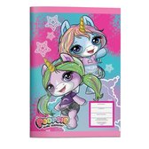 Poopsie Notitieboek Unicorn Meisjes 17 X 24 Cm Papier Blauw