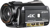 ORDRO AC3 3.1 inch IPS-scherm 4K Full HD 13MP Nachtzicht WiFi Live-camcorder DV digitale camera, stijl: standaard (zwart)
