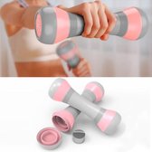 Dames Thuis Verstelbaar Gewicht Fitness Halters Arm Spier Shaper, Gewicht: 4kg (Roze)