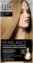 3x Guhl Pearlance Intensieve Crème-Haarkleuring 80 Lichtblond Cashew