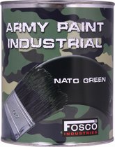 Fosco Tin army paint 1 litre Nato vert