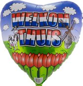 Welkom Thuis Ballon 45cm leeg