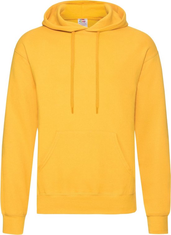 Sweat-shirt Fruit Of The Loom avec capuche / sweat à capuche (jaune tournesol)