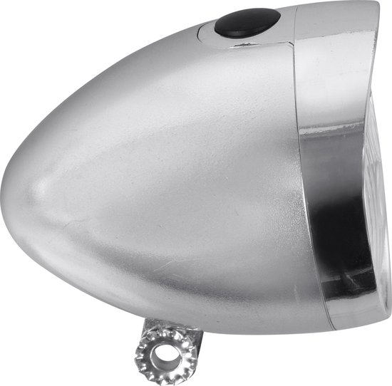 Dresco Fietskoplamp - Classic - 3 LEDs - Chroom — afbeelding 4