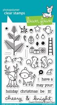 Cheery Christmas Clear Stamps (LF1216)