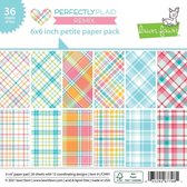 Perfectly Plaid Remix 6x6 Inch Petite Paper Pad (LF2491)