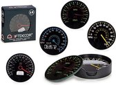Onderzetters Speedometer (4 Onderdelen)