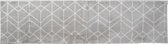 Tapijt DKD Home Decor Lichtgrijs Polyester (60 x 240 x 1 cm)