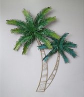 Wanddecoratie Ijzer (140 X 163 x 64 cm)