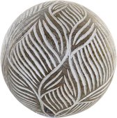 Decoratief sierding DKD Home Decor Mangohout (13 x 13 cm)