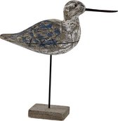 Decoratieve figuren DKD Home Decor Fågel Hout Metaal (32 x 10 x 33 cm)