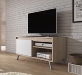TV-Meubel Danon - Wit - Licht eiken - 100 cm - ACTIE