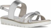 Marco Tozzi Dames Sandaal 2-2-28625-24 948 metallic F-breedte Maat: 40 EU