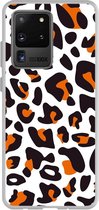 Smartphonebooster Telefoonhoesje - Back Cover - Geschikt Voor Samsung Galaxy S20 Ultra - White En White