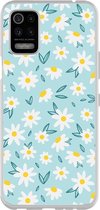Smartphonebooster Telefoonhoesje - Back Cover - Geschikt Voor LG K52 - Blue En Blue