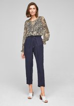 S.oliver Black Label blouse Zwart-40 (S-M)