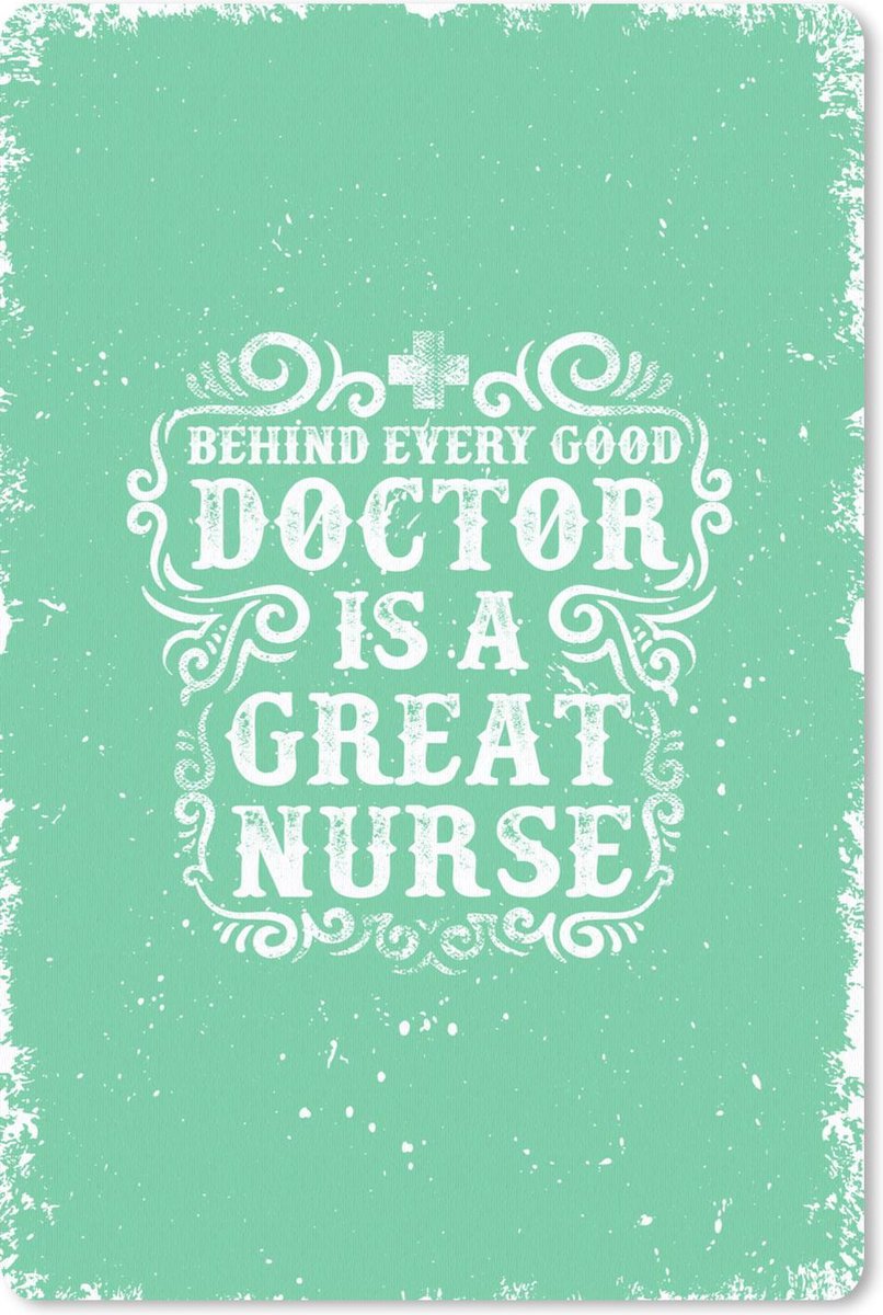 Muismat 18x27 cm - Mousepad Vintage - Dokter - Tekst - Muismatten
