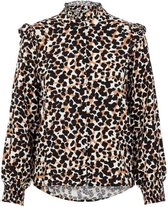 Objpamala L/s Shirt 117 23036930 Black/animal