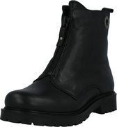 Ca Shott rits boots met wol gevoerd zwart leer