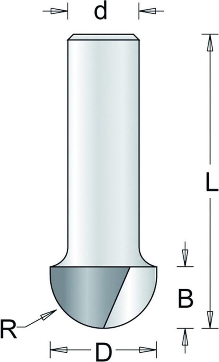 Holgroeffrees 263-8 25,4Mm Hm As 8Mm
