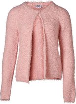 Meisjes vest plooi roze | Maat 140/10Y