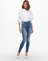 Only Jeans Onlforever High Life Hw Sk Rea958 N 15239060 Medium Blue Denim Dames Maat - W32 X L34