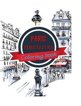 Paris Streets Style Coloring book